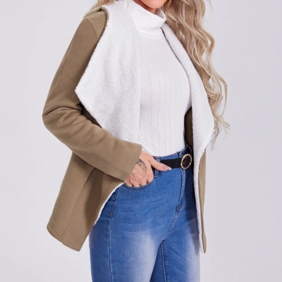 🔥LAST DAY🔥 Sherpa Lined Cozy Cardigan - Picture 4 of 5